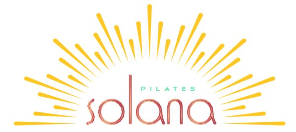 A logo of pilates solana